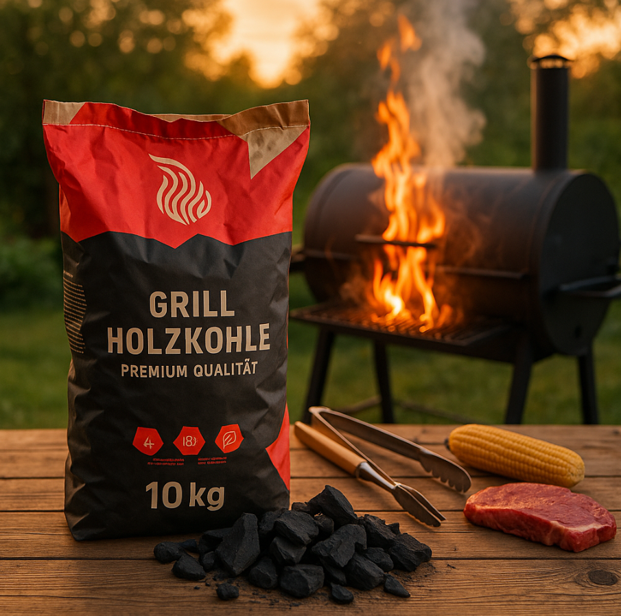 Premium Grillkohle 10kg